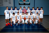 Freshman Basketball vHowell-Team Photo 2-8-2022