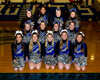 Varsity Cheerleaders Team Photo 2015